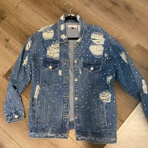 Carli Bybel x Missguided Jean Jacket